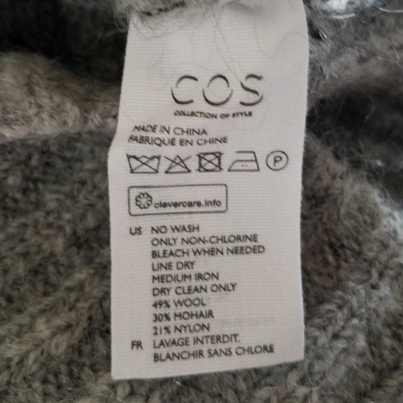 COS wool mohair jumper - Picture 7 of 8